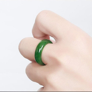 Nhẫn Ngọc Bích Màu Ngọc Bích Cho Cặp Đôi