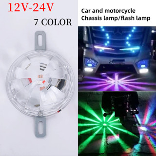  Đèn Led gầm xe máy Đèn Cảnh Báo trang trí xe máy Thích hợp cho Ô tô Xe tải Xe máy 12v 