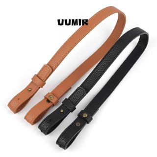 Tay cầm túi UUMIR, Dây đeo túi da PU có thể điều chỉnh, Màu trơn DIY Túi thay thế Phụ kiện thắt lưng Túi đeo vai