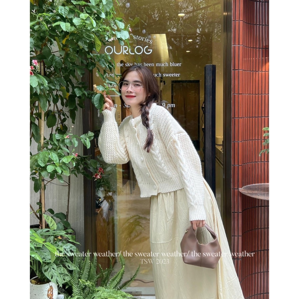 ÁO CARDIGAN dáng lỡ phong cách Ulzzang, Aolenthungcucboc8830_P8