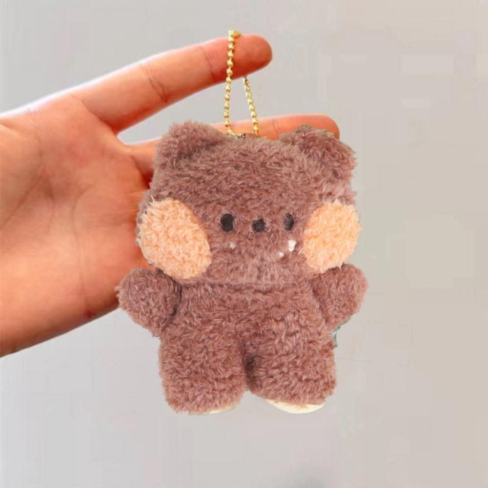 Shanhai Móc Khóa Gấu Bông pp Mềm 10cm Đáng Yêu