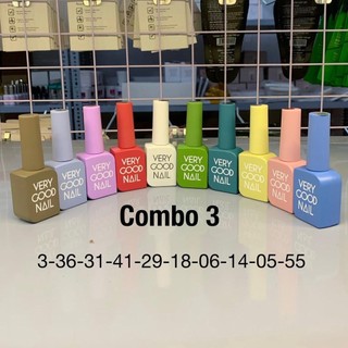 Combo 10 chai Very Good Nail (mix sẵn, không được chọn màu đổi màu ạ)