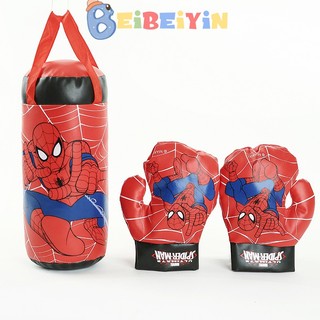 Beibeiyin Găng Tay Đấm Bốc Hình Người Nhện marvel Giúp Giảm Căng Thẳng Cho Bé