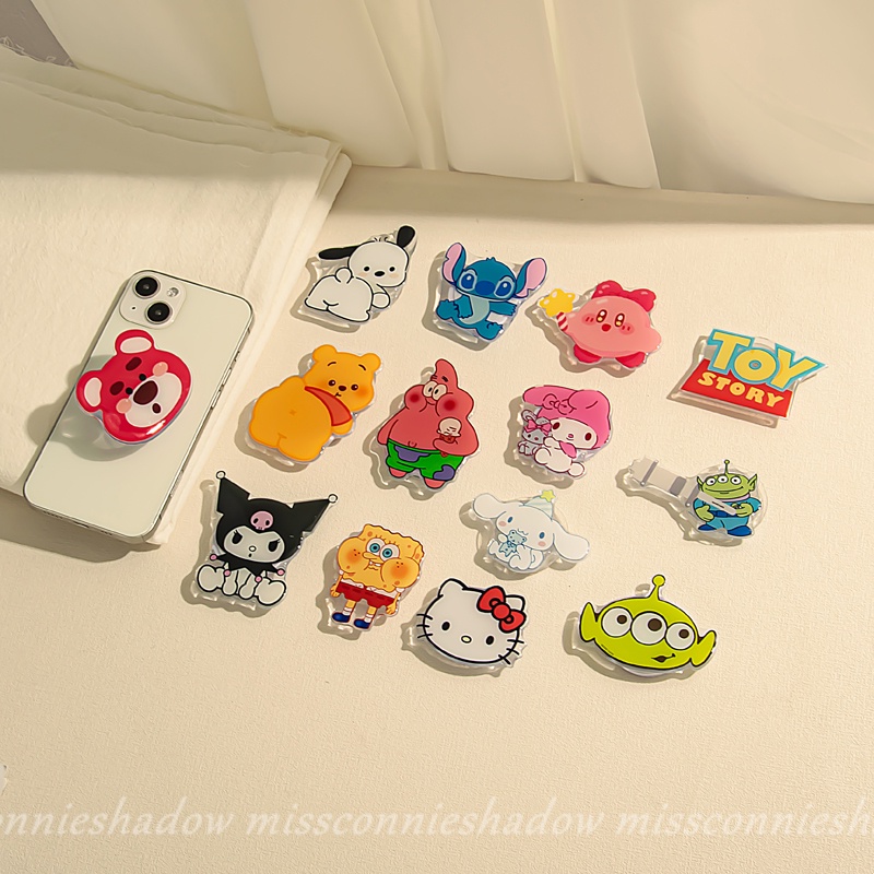 Hoạt Hình Giá Đỡ Điện Thoại Họa Tiết toy story buzz lightyear alien hello kitty kuromi pochacco Đáng Yêu