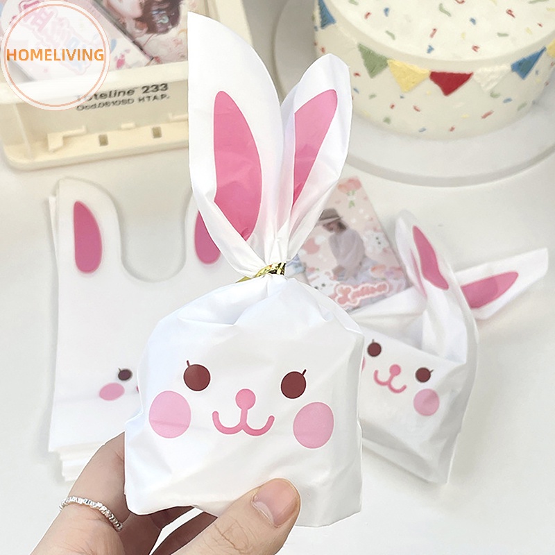 Homeliving Túi Đựng Quà Trang Sức Hình Thỏ Tai Dài Dễ Thương Cho Tiệc Sinh Nhật Đám Cưới vn