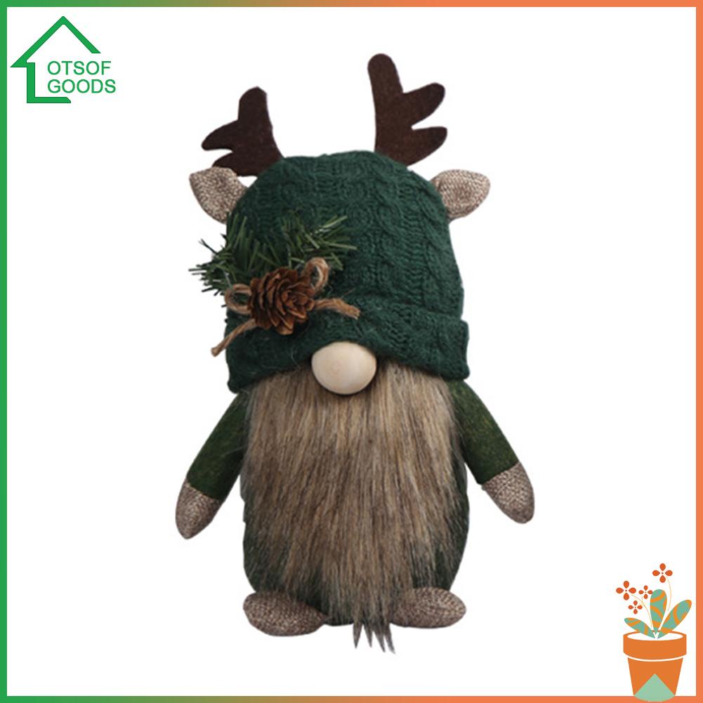 ✿ Túi Xách Nhiều Ngăn Tiện Dụng Thời Trang ✿ Sừng Hươu Đan Len Trang Trí Bàn Làm Việc Cho Dịp Giáng Sinh Năm Mới