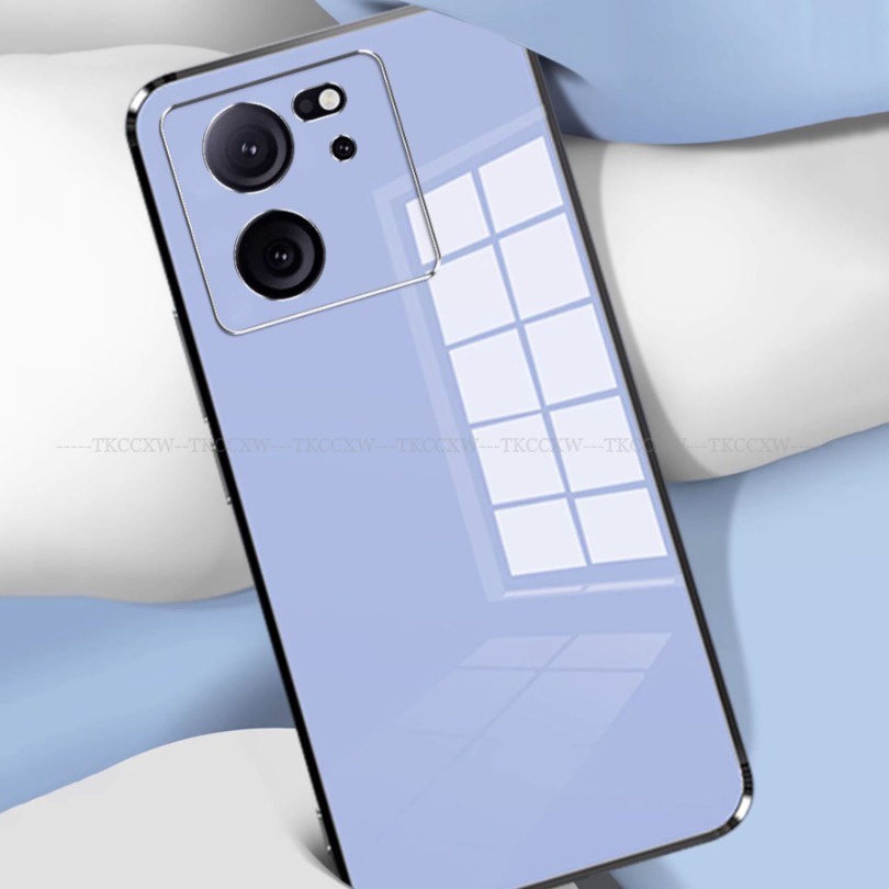 Ôp Điện Thoại Silicon Dẻo Tráng Gương Trong Suốt Siêu Mỏng Sang Trọng Cho redmi 12 k60 ultra redmi note 12s 12 pro Ốp