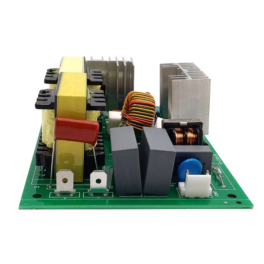 Bảng Mạch Làm Sạch Nguồn Siêu Âm 220v 120w Với Bộ Truyền Sóng Siêu Âm 40khz