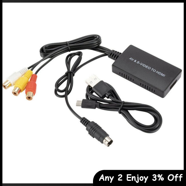 Bộ Chuyển Đổi av Sang hdmi 720p @ 60hz Cho hdtv dvd