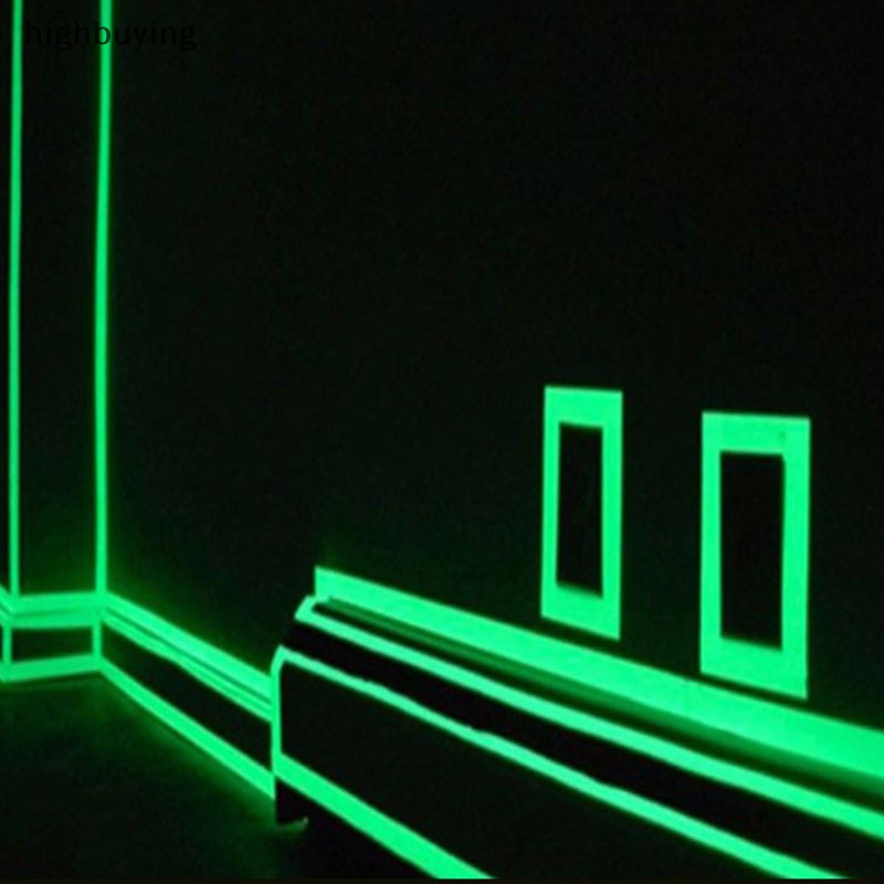 Cuộn Băng Keo Dán Dạ Quang Cảnh Báo An Toàn Vào Ban Đêm Chất Lượng Cao Mới