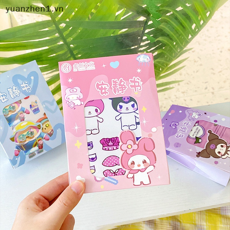 Zhen Kawaii Bộ Đồ Chơi Xếp Hình Dán sanrio kuromi Hoạt Hình Sáng Tạo Vui Nhộn diy Cho Trẻ Em vn