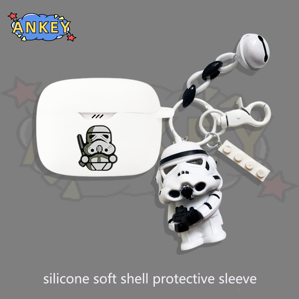 Case For Edifier TWS1 Pro 2 W220T W240TN Earphone Silicone Case Cartoon Lovely Earbuds Waterproof Shockproof Soft Protective Headphone Cover Headset Skin with Hook