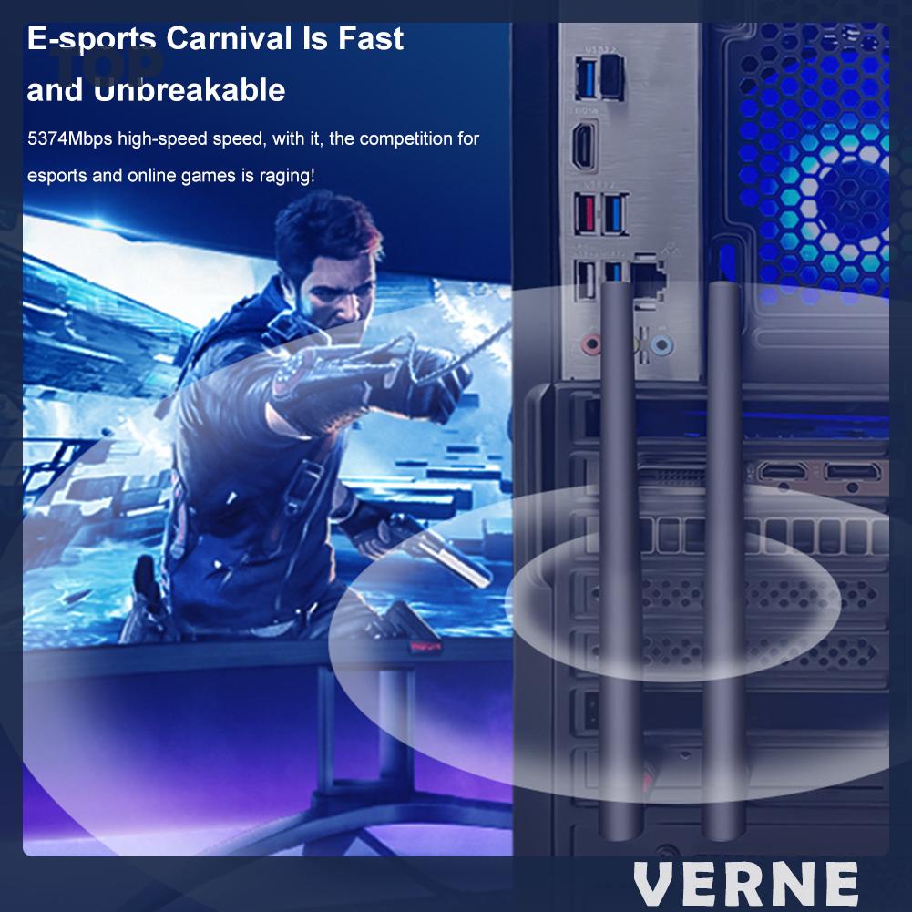 Thẻ Mạng wifi 6E Pci-E 2.4g / 5.8g / 6ghz bluetooth 5.3Ghz