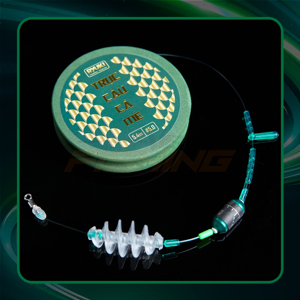 Trục Câu Cá Mè RYUKI - Đồ Câu Công Biện