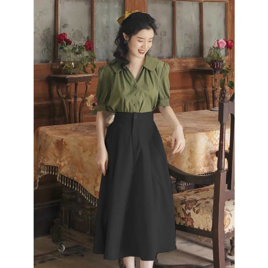 Chân váy bigsize dáng dài 60kg - 95kg chân váy jean dáng dài bigsize