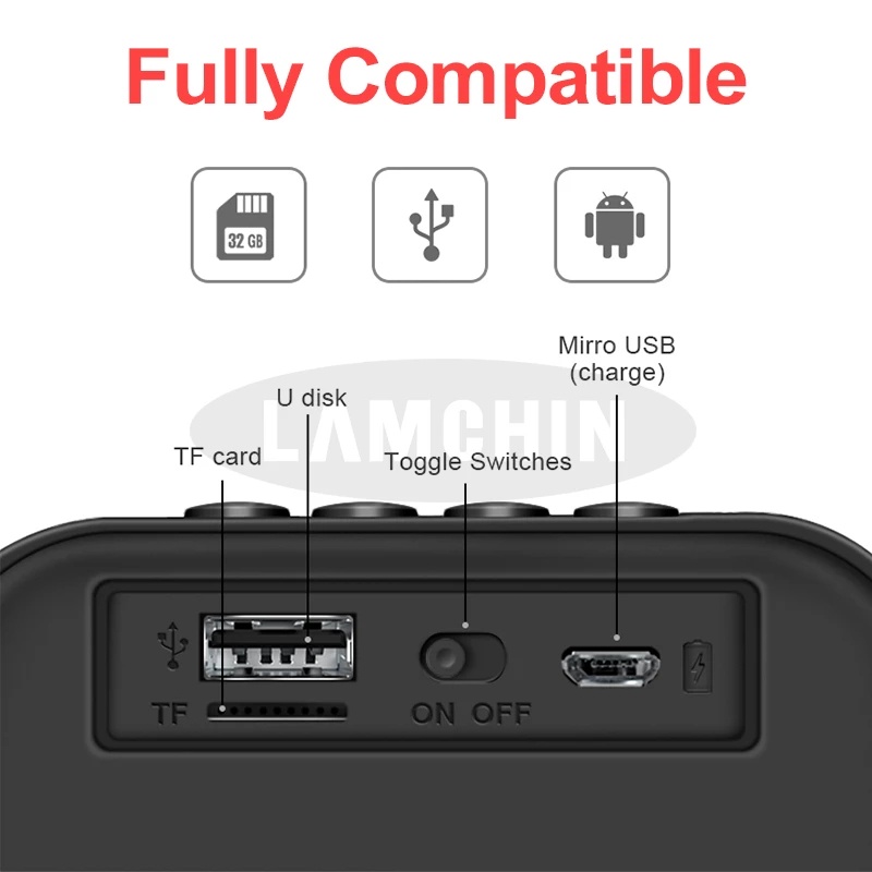 Loa bluetooth Không Dây t5 Âm Thanh Vòm Chất Lượng Cao