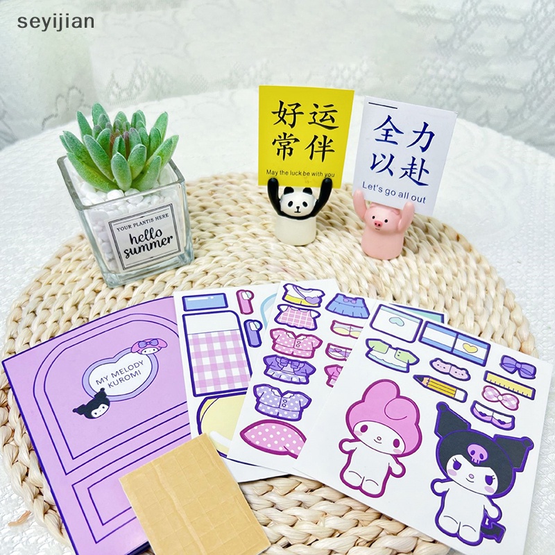 Sách sanrio doudou Làm Thủ Công Yên Tĩnh Giáo Dục Cho Bé Gái th