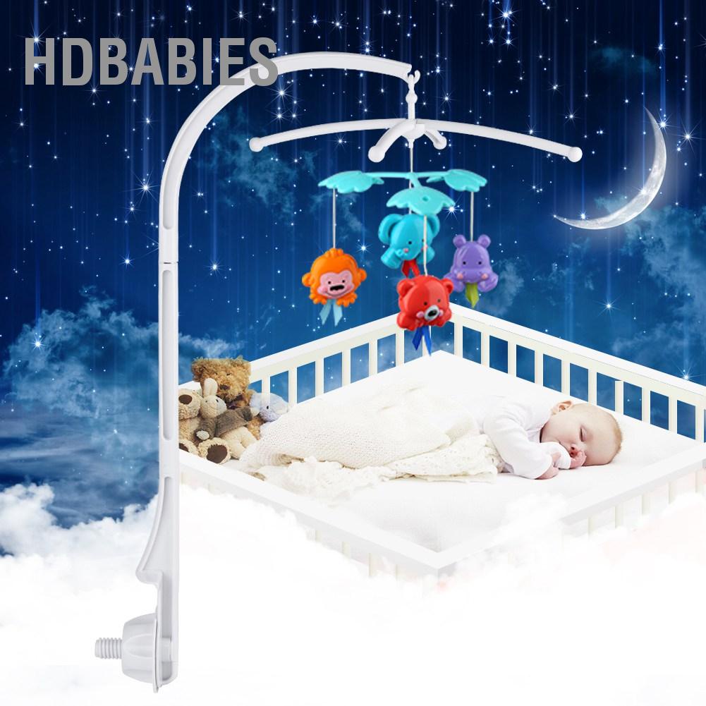 Giường Cũi Em Bé Di Động Giữ Chuông Đồ Chơi Trang Trí Giá Treo Tay- HDbabies