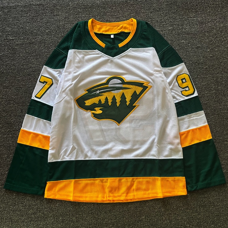 Nhl Khúc Côn Cầu Jersey Mỹ Retro Street Dance hiphop Khúc Côn Cầu Jersey Hip Hop Rời Kích Thước Lớn Đào Tạo Thể Thao Thêu Áo
