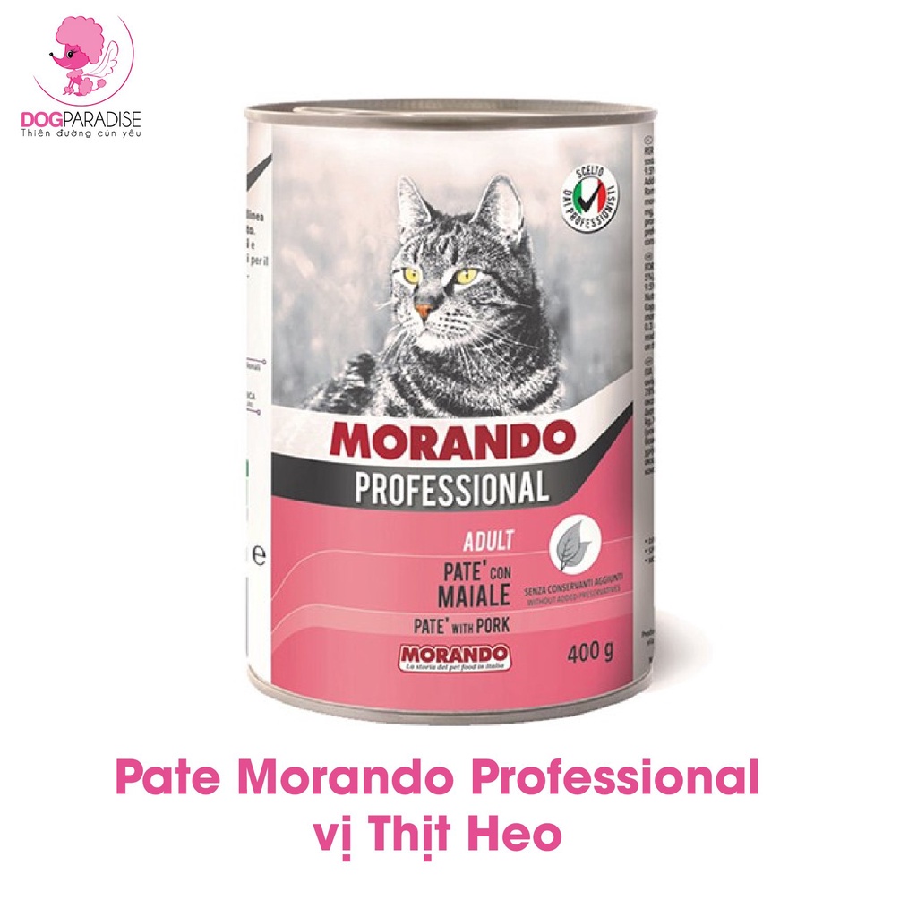 Pate Morando cho mèo nhiều vị - Dogparadise.vn