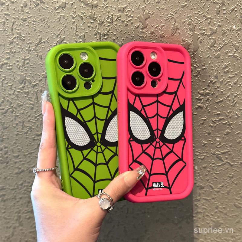 Ôp Điện Thoại Hình spiderman Cho iphone 11promax 13promax 11 12 13 14 15 pro max xr xsmax 14plus 14promax 7 8plus 13pro 12pro Ốp