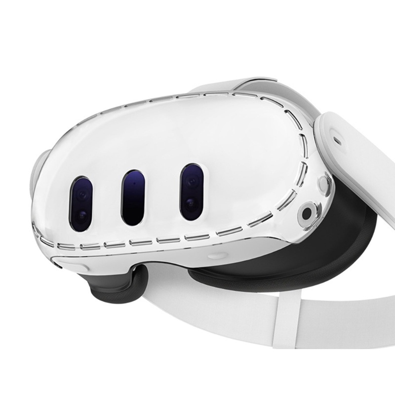 Vỏ Bảo Vệ Hộp Sạc Tai Nghe Bằng Silicon Nâng Cấp lidu11 Chống Sốc Chống Rơi Cho meta quest 3 vr