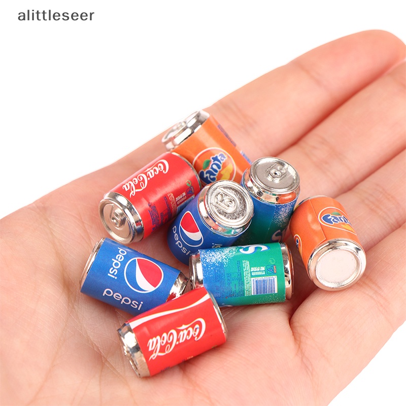 Set 4 Mô Hình Chai Nước Uống mini Trang Trí Nhà Búp Bê diy