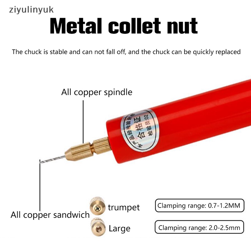 Ziyulinyuk Máy Khoan Điện Mini Cầm Tay Tiện Lợi