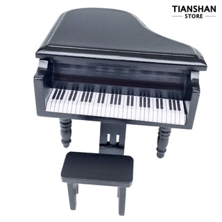 Mô hình cây đàn piano tỷ lệ 1 / 12 trang trí nhà búp bê