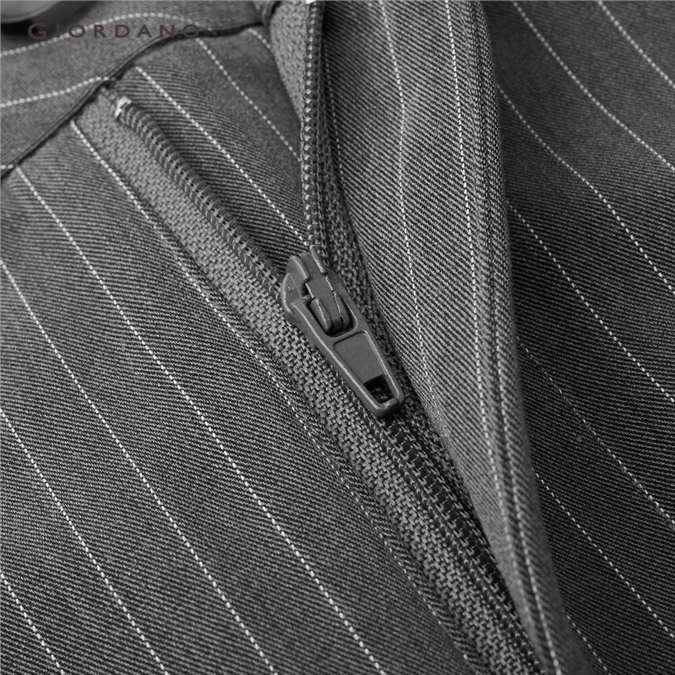 GIORDANO WOMEN Pleated stripe suit pants 18413917