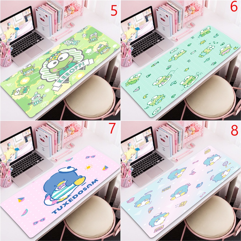 Dễ Thương Tấm Lót Chuột Và Bàn Phím Chống Trượt Hình sanrio hello kitty, kuromi ,Pompurin, keroppi