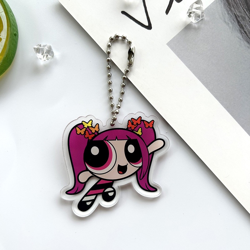 Móc Khóa Hoạt Hình kpop Nans get up co-Brand