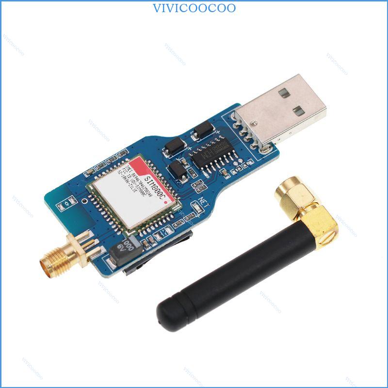 Mô Đun Không Dây sim800c usb gsm gprs quad-band ch340g Hỗ Trợ Thẻ sim usb Truyền Dữ Liệu sms