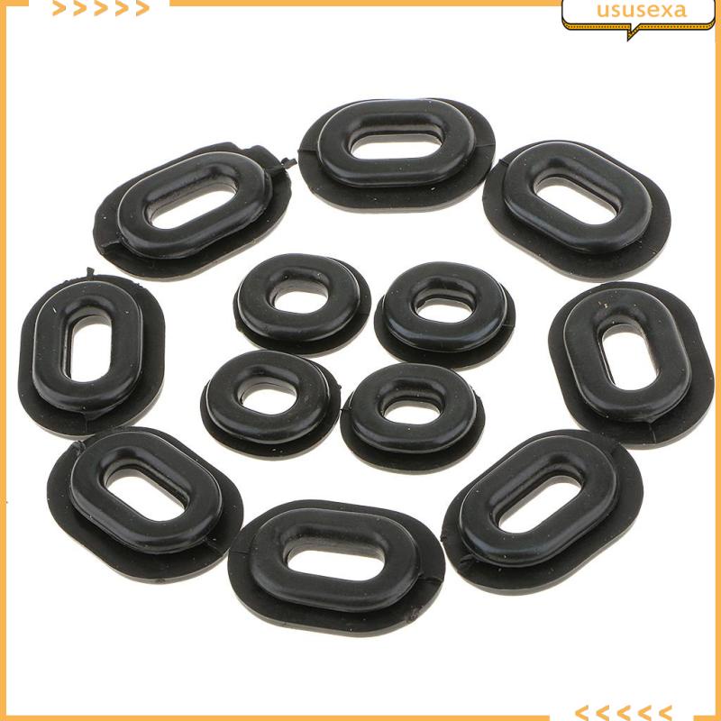 12 Miếng Cao Su Bọc Bên Hông Xe Máy grommets cg125