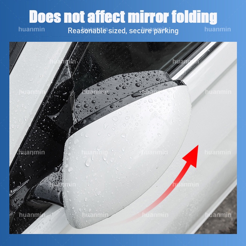 Tấm Che Mưa Hình Tròn Chống Thấm Nước Cho Gương Chiếu Hậu Xe Hơi mazda 2 3 5 6 8 cx3 cx5 cx30