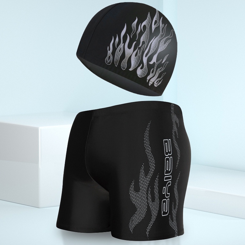 Quần Bơi Kèm Mũ Bơi Chuyên Dụng Cho Nam