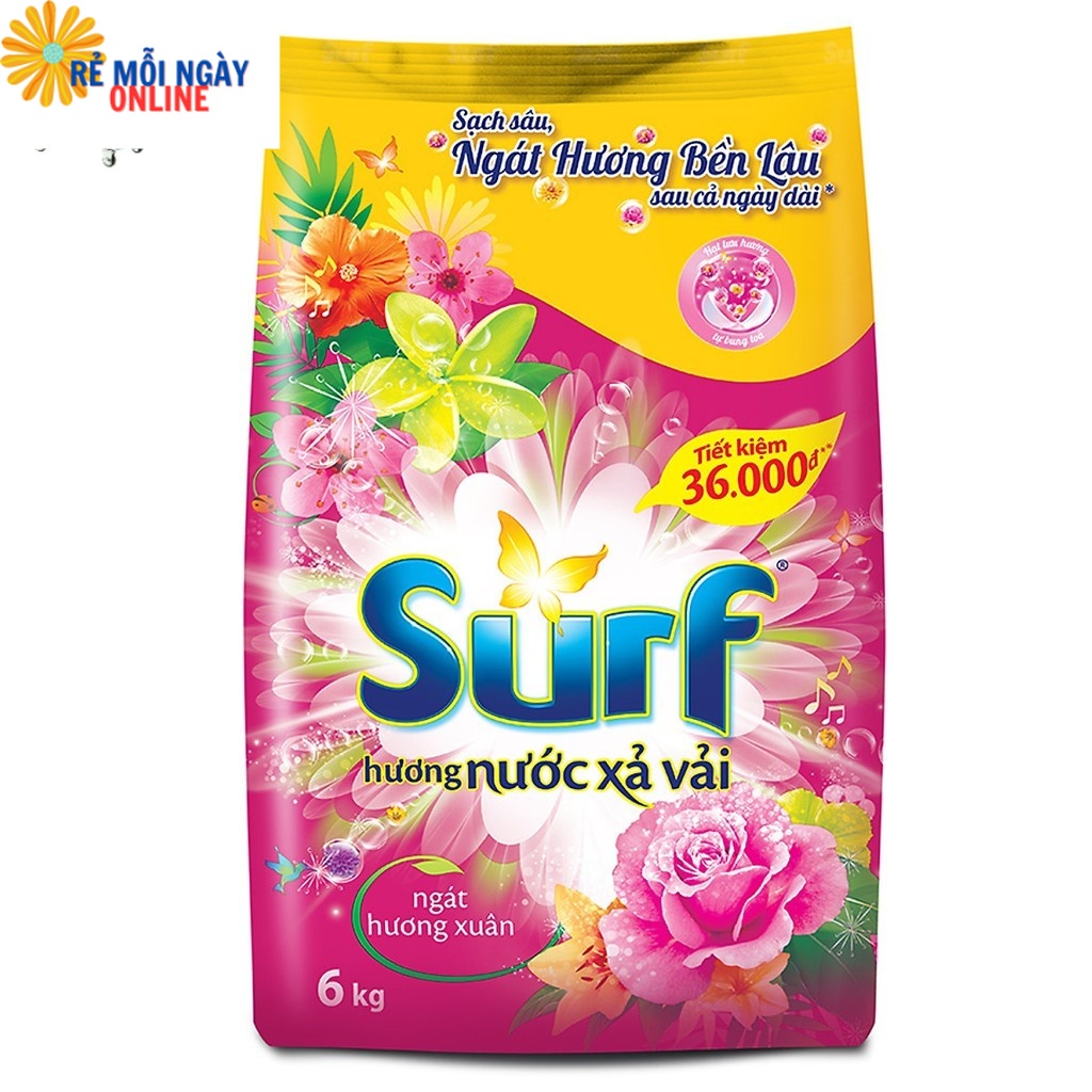 Bột giặt Surf hương Nước xả vải 5.5kg