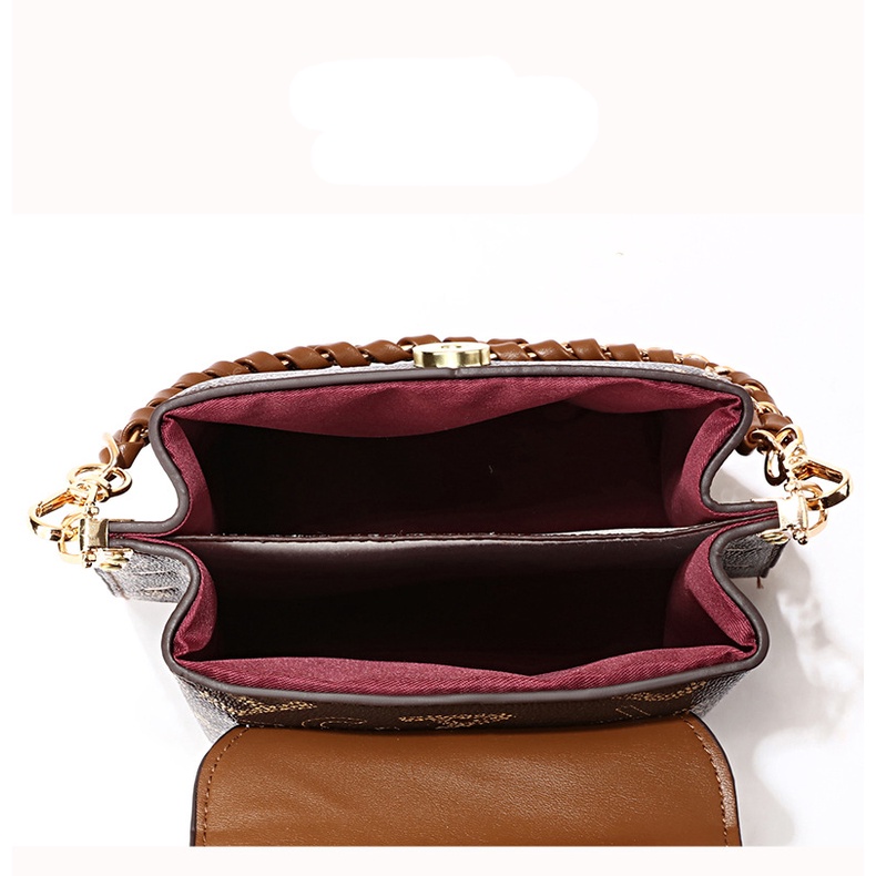 Chuwanglin Túi Da Đeo Chéo In Họa Tiết Thời Trang Dành Cho Nữ