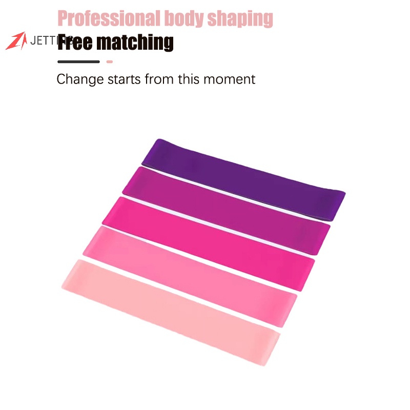 Jetting Dây Đai Kháng Lực mini Co Giãn Hình Chữ j Hỗ Trợ Luyện Tập yoga / Thể Hình Cho Nam Và Nữ