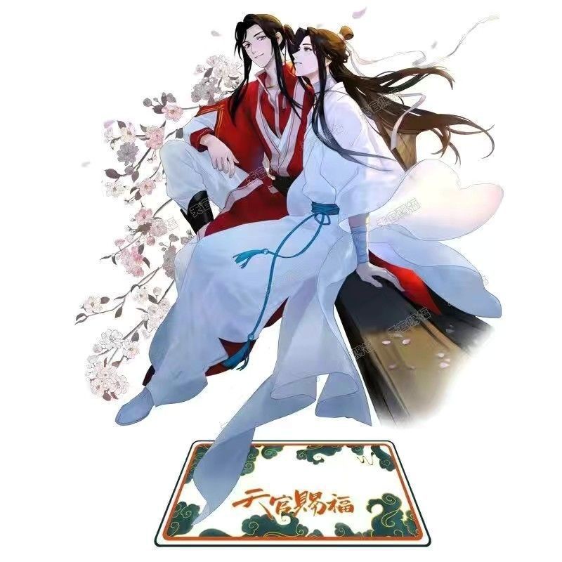Mô hình Standee Thiên Quan Tứ Phúc Heaven Official's Blessing Quỷ vương Hoa Thành Thái Tử Tạ Liên anime chibi trưng bày