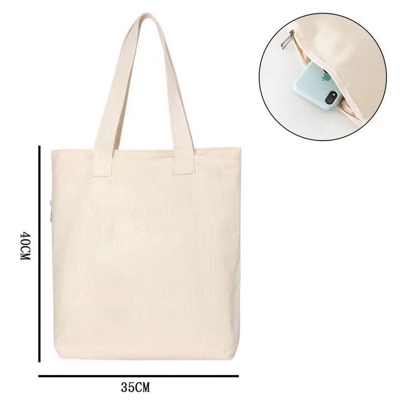 Túi Xách Vải canvas Cỡ Lớn In Họa Tiết Hoạt Hình blackpink x verdy Thời Trang Cho Nữ