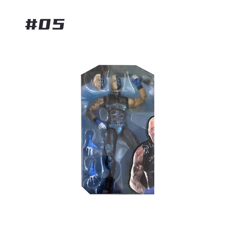 Aew wrestler Búp Bê Có Vòng Đệm Có Thể Di Chuyển Kích Thước 6 inch Nhân Vật Nhân Vật Siêu Anh Hùng Có Sẵn