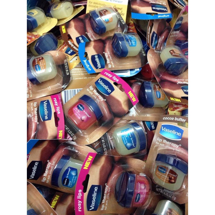 Hủ son sáp dưỡng mềm môi V.S.L hủ mini có màu và ko màu