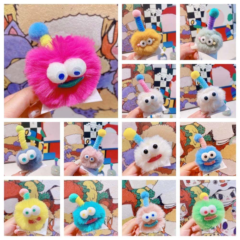 Kẹp Tóc Hình Búp Bê Xúc Xích Hoạt Hình Sáng Tạo Vui Nhộn Dành Cho Bé Gái