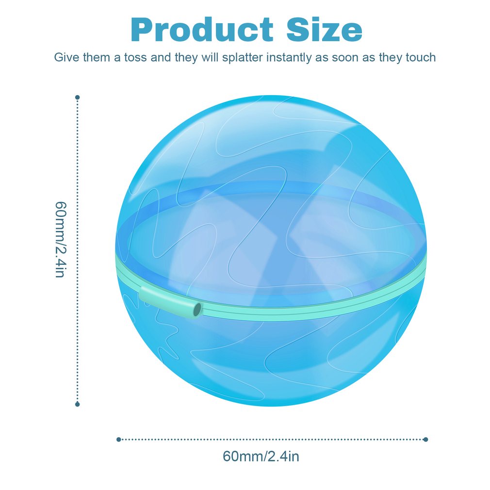 Bong Bóng Nước Có Thể Tái Sử Dụng
