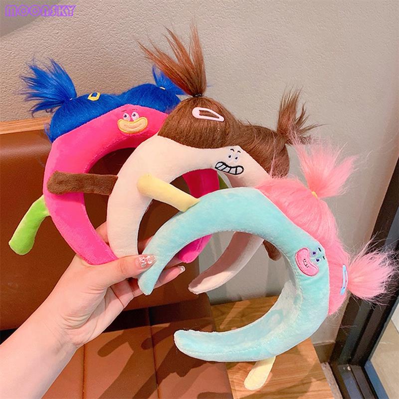 Băng Đô Lông Nhung Màu Hồng Thời Trang Thu Đông Dành Cho Nữ