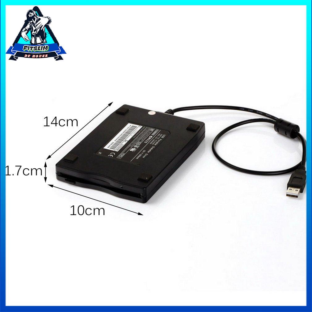 1.44Mb 3.5" Usb External Portable Floppy Disk Drive Diskette Fdd For Laptop