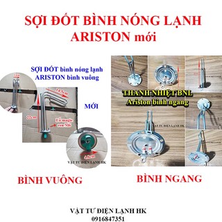 Sợi đốt ARISTON bình ngang / vuông - ruột bình nóng lạnh Thanh nhiệt điện trở Mayso mai so BNL Rẻ