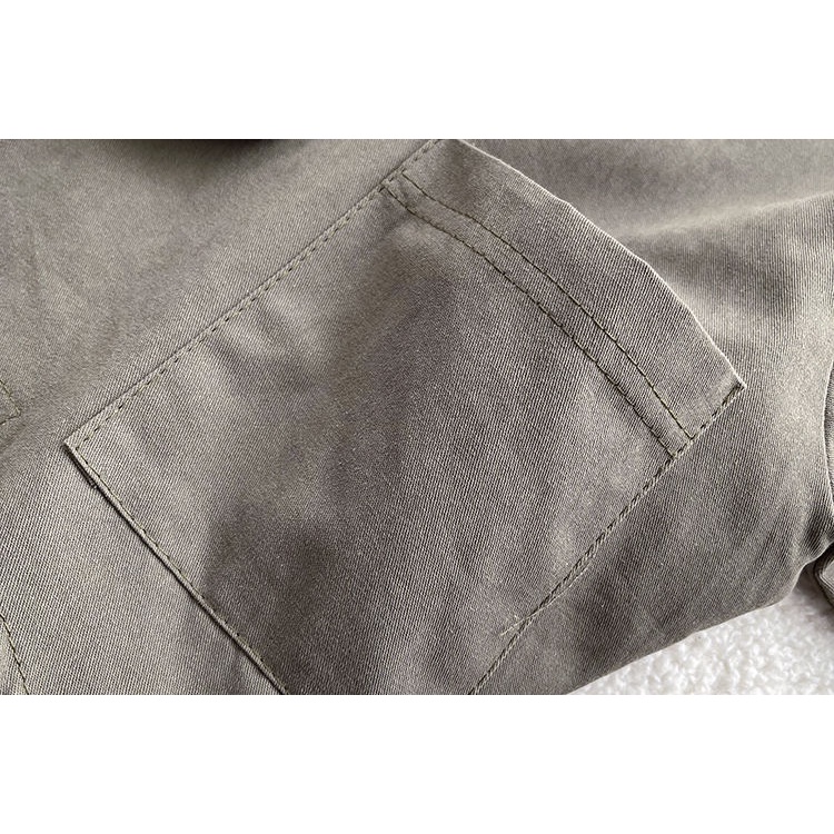 Áo Sơ Mi Tay Dài Cài Nút Phong Cách Hàn Quốc Thiết Kế Mới 2023 Cho Bé Trai