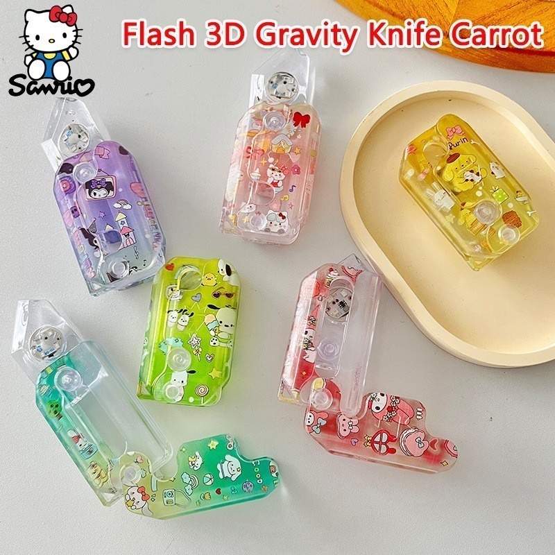 Sanrio Dao Nhựa Đồ Chơi Phát Sáng In Hình Hoạt Hình Cho Bé